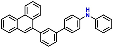 3'-(Phenanthren-9-yl)-N-phenyl-[1,1'-biphenyl]-4-amine