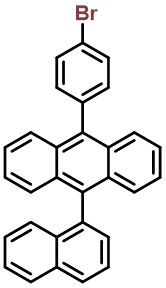 9-(4-Bromophenyl)-10-(naphthalen-1-yl)anthracene