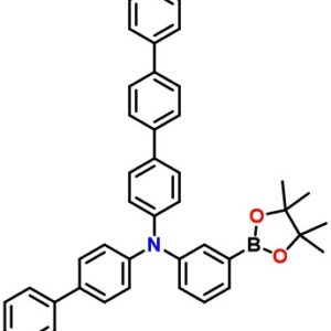 N-([1,1'-Biphenyl]-4-yl)-N-(3-(4,4,5,5-tetramethyl-1,3,2-dioxaborolan-2-yl)phenyl)-[1,1':4',1''-terphenyl]-4-amine