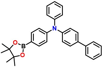 N-phenyl-N-(4-(4,4,5,5-tetramethyl-1,3,2-dioxaborolan-2-yl)phenyl)-[1,1'-biphenyl]-4-amine