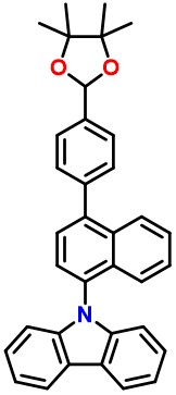 9-(4-(4-(4,4,5,5-tetraMethyl-1,3-dioxolan-2-yl)phenyl)naphthalen-1-yl)-9H-carbazole