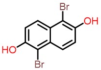 1,5-Dibromonaphthalene-2,6-diol