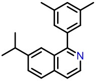 1-(3,5-Dimethylphenyl)-7-isopropylisoquinoline