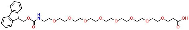 5,8,11,14,17,20,23,26-Octaoxa-2-azanonacosanedioic acid 1-(9H-fluoren-9-ylmethyl)