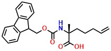 (R)-2-((((9H-Fluoren-9-yl)methoxy)carbonyl)amino)-2-methylhept-6-enoic acid