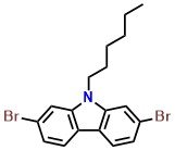 2,7-Dibromo-9-Hexylcarbazole