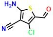 2-Amino-4-chloro-5-formyl-3-thiophenecarbonitrile