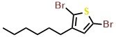 2,5-Dibromo-3-hexylthiophene
