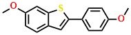 6-Methoxy-2-(4-methoxyphenyl) benzo[b]thiophene