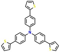 Tris[4-(2-thienyl)phenyl]amine