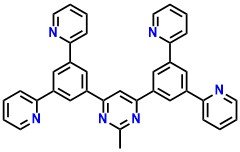B2PymPm; 4,6-Bis(3,5-di(pyridin-2-yl)phenyl)-2-methylpyrimidine