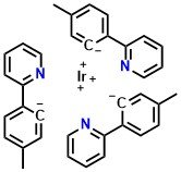 Ir(mppy)3; Tris[2-(p-tolyl)pyridine-C2,N)]iridium(III)