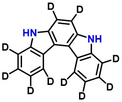 5,8-dihydroindolo[2,3-c]carbazole-1,2,3,4,6,7,9,10,11,12-d10