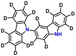 9H-3,9'-bicarbazole-1,1',2,2',3',4,4',5,5',6,6',7,7',8,8'-d15