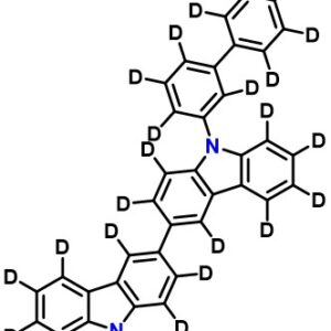 9-([1,1'-biphenyl]-3-yl-d9)-9H,9'H-3,3'-bicarbazole-1,1',2,2',4,4',5,5',6,6',7,7',8,8'-d14