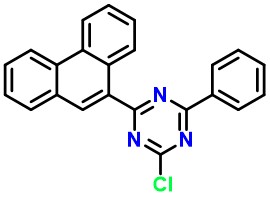 2-Chloro-4-(phenanthren-9-yl)-6-phenyl-1,3,5-triazine