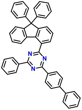 2-([1,1'-Biphenyl]-4-yl)-4-(9,9-diphenyl-9H-fluoren-4-yl)-6-phenyl-1,3,5-triazine