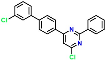 4-Chloro-6-(3'-chloro-[1,1'-biphenyl]-4-yl)-2-phenylpyrimidine