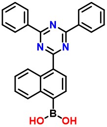(4-(4,6-Diphenyl-1,3,5-triazin-2-yl)naphthalen-1-yl)boronic acid