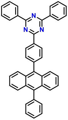 2,4-Diphenyl-6-(4-(10-phenylanthracen-9-yl)phenyl)-1,3,5-triazine