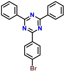 2-(4-Bromophenyl)-4,6-diphenyl-1,3,5-triazine