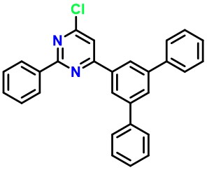 4-([1,1':3',1''-Terphenyl]-5'-yl)-6-chloro-2-phenylpyrimidine