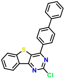 4-([1,1'-Biphenyl]-4-yl)-2-chlorobenzo[4,5]thieno[3,2-d]pyrimidine