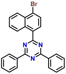 2-(4-Bromo-1-naphthalenyl)-4,6-diphenyl-1,3,5-triazine