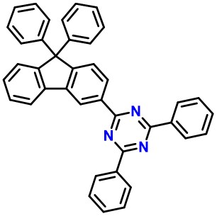 2-(9,9-Diphenyl-9H-fluoren-3-yl)-4,6-diphenyl-1,3,5-triazine