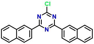 2-Chloro-4,6-di(naphthalen-2-yl)-1,3,5-triazine