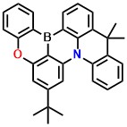 B-O-dmAc 6-(tert-butyl)-16,16-dimethyl-16H-8-oxa-4b-aza-12b-boradibenzo[a,j]perylene