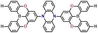 PzDBA 5,10-di(5,9-dioxa-13b-boranaphtho[3,2,1-de]anthracen-7-yl)-5,10-dihydrophenazine