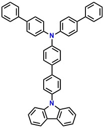 N,N-Di([1,1'-biphenyl]-4-yl)-4'-(9H-carbazol-9-yl)-[1,1'-biphenyl]-4-amine