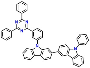 9-(3-(4,6-Diphenyl-1,3,5-triazin-2-yl)phenyl)-9'-phenyl-9H,9'H-2,3'-bicarbazole