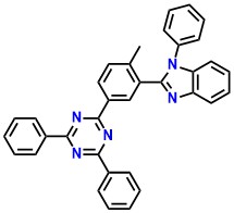 2-(5-(4,6-diphenyl-1,3,5-triazin-2-yl)-2-methylphenyl)-1-phenyl-1H-benzo[d]imidazole