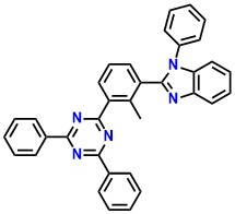 2-(3-(4,6-diphenyl-1,3,5-triazin-2-yl)-2-methylphenyl)-1-phenyl-1H-benzo[d]imidazole