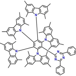 9,9',9'',9''',9''''-(6-(4,6-diphenyl-1,3,5-triazin-2-yl)benzene-1,2,3,4,5-pentayl)pentakis(1,3,6,8-tet