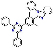 2-(4-(4,6-diphenyl-1,3,5-triazin-2-yl)-2,6-dimethylphenyl)-1-phenyl-1H-benzo[d]imidazole
