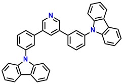 35DCzPPy 3,5-Bis(3-(9H-carbazol-9-yl)phenyl)pyridine