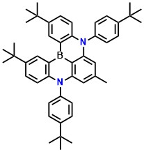 2,12-Di-tert-butyl-5,9-bis(4-(tert-butyl)phenyl)-7-methyl-5,9-dihydro-5,9-diaza-13b-boranaphtho[3,2,1-de]anthracene