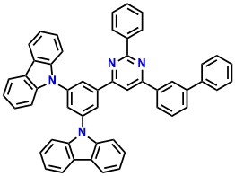 9,9'-(5-(6-([1,1'-biphenyl]-3-yl)-2-phenylpyrimidin-4-yl)-1,3-phenylene)bis(9H-carbazole)