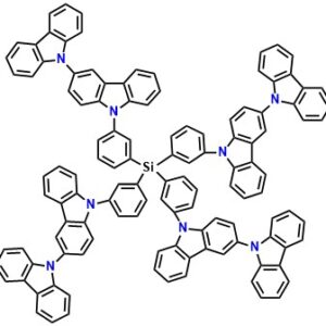 tetrakis(3-(9H-[3,9'-bicarbazol]-9-yl)phenyl)silane