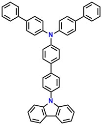 N,N-di([1,1'-biphenyl]-4-yl)-4'-(9H-carbazol-9-yl)-[1,1'-biphenyl]-4-amine