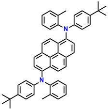 1,6-Pyrenediamine, N1,N6-bis[4-(1,1-dimethylethyl)phenyl]-N1,N6-bis(2-methylphenyl)