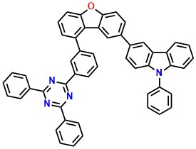 9H-Carbazole, 3-[9-[3-(4,6-diphenyl-1,3,5-triazin-2-yl)phenyl]-2-dibenzofuranyl]-9-phenyl