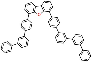4-([1,1':3',1''-terphenyl]-4-yl)-6-([1,1':3',1'':3'',1'''-quaterphenyl]-4-yl)dibenzo[b,d]furan