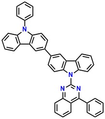 RH (RH-012) 9-Phenyl-9'-(4-phenyl-2-quinazolinyl)-3,3'-bi-9H-carbazole
