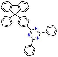 SF3-TRZ 2,4-diphenyl-6-(9,9'-spirobi[9H fluoren]-3-yl)-1,3,5-Triazine