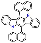 a-NAICZ benzo[kl]benzo[2,3]naphtho[1',8': 5,6,7]indolizino[1,8 ab]indolo[3,2,1-de]acridine