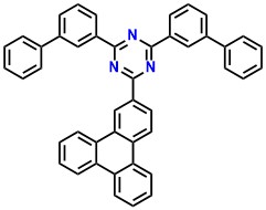 TP-TRz 2,4-bis([1,1'-biphenyl]-3 yl)-6-(2-triphenylenyl)-1,3,5 Triazine
